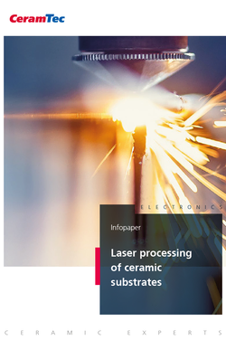 Cover picture of the lasered substrates brochure