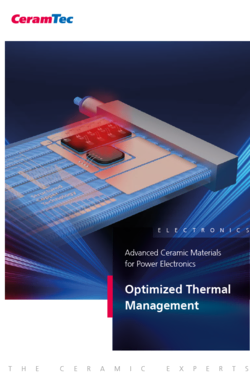 Cover picture of the thermal management brochure