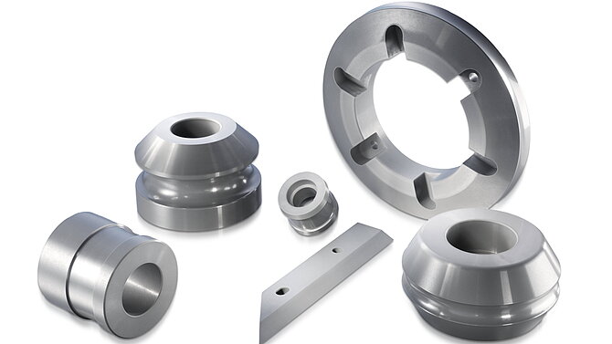 Silicon nitride pipe welding rollers