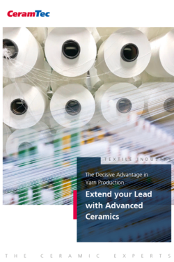 Cover page of the textile brochure