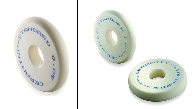 Various friction discs from CeramTec